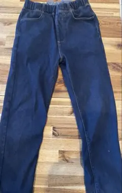 ダークブルー ウエストゴム パンツ 120サイズ
