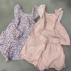 夏用セットアップ　2枚セット　80