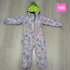 子供用 100 スノースーツ スキーウエア　スノボウエア