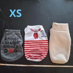 お値下げ中★ペット服 3枚セット XS