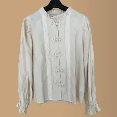 【訳アリ品】unknown エスニックシャツ / チャイナシャツのサムネイル