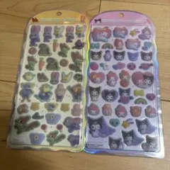 コットンパフィー　ズートピア　マイメロディ　クロミ シール