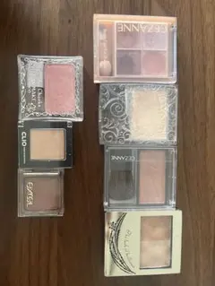 アイシャドウ・ハイライト・チーク 7点セット