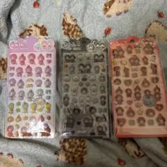 キャラクターシールセット 3種 モンチッチ