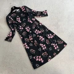 ハナエモリ ひざ丈ワンピース