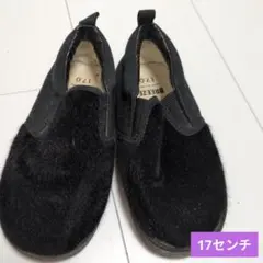 BREEZE 黒 スリッポン 17.0