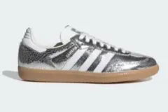 Adidas OG W SAMBA JR0035 シルバー スニーカー 25.5
