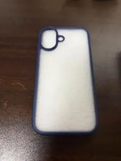 NIMASO iPhone 17 用 ケース 半透明　ダークブルー