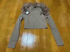 zara フリルロンT シアー