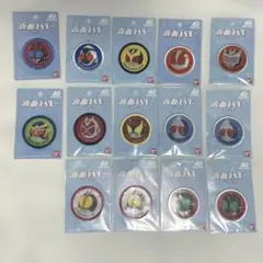 仮面ライダーワッペン14枚