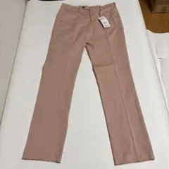 【新品】DoCLASSE シャンブレーオックスパンツ 脚長 ライトオレンジLのサムネイル