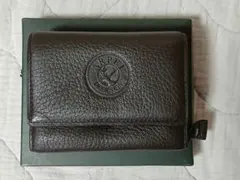 ARPEL DEER SKIN 三つ折り財布 ブラウン