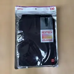 UNIQLO HEATTECH キッズタイツ 130 ブラック