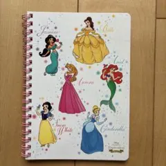 Disney プリンセス　Wリングノート