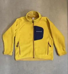 mont-bell クリマプラス　フリースジャケット サイズ110 イエロー
