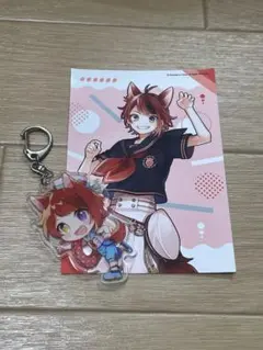 すとぷり 莉犬くん ブロマイド＆アクリルキーホルダー