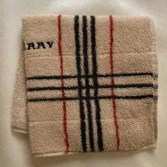 E*.様 BURBERRY バーバリー タオルハンカチ チェック柄