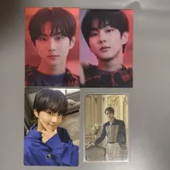 enhypen ジョンウォン　トレカ　4枚　セット