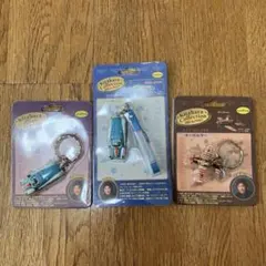 ビンテージ未開封GUMBY ガンビー マスコット ストラップ.シール 5点セット ビンテージ未開封GUMBY ガンビー マスコット ストラップ.シール 5点