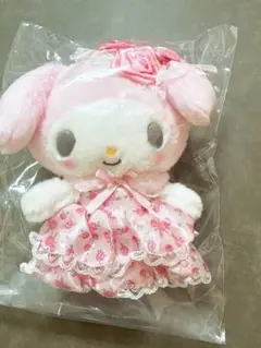 サンリオ　レディマイメロディ　マスコットホルダー　ピンク 花柄 マイメロ