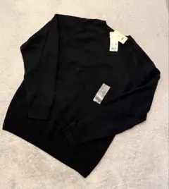 ユニクロ　プレミアムラムクルーネックセーター　L