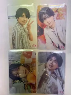 timelesz 佐藤勝利 トレカ コンプ 4枚セット