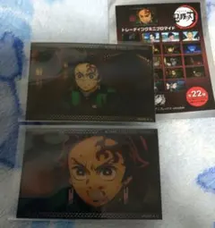 鬼滅の刃 トレーディングミニブロマイド 無限城編 竈門炭治郎 2枚セット