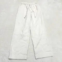 yt067 グリーンレーベルリラクシング ワイドパンツ カジュアル ウエストゴム