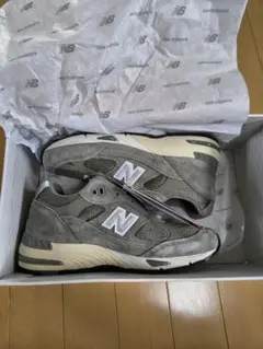 Kith 101& New Balance 991v1 Vetiver　23cm