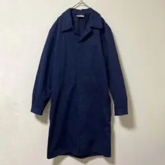 80s ワークジャケット カバーオール ドイツ ヘリンボーンツイル ヴィンテージ 80's ドイツ軍 ヘリンボーン カバーオール ワークジャケット サイズ46