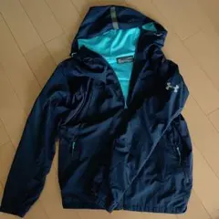 ●アンダーアーマー●ウインドブレーカー●ネイビー●L●