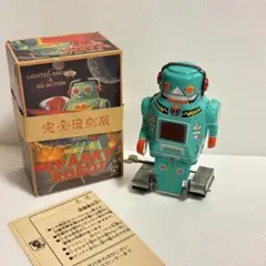 希少 ブリキ製 スパーキーロボット 完全復刻版 昭和 레트로 当時物 レア 保管品