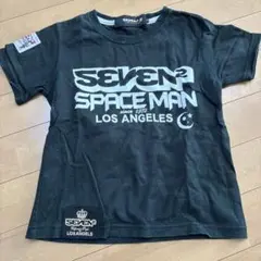値下げSEVEN2 キッズ Tシャツ ブラック記名あり