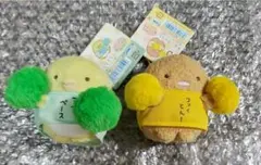 すみっコ ぺんぎん？　とんかつ　すみっコぐらし検定　おうえんシリーズ　ぬいぐるみ