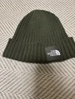 THE NORTH FACE ニット帽 オリーブグリーン