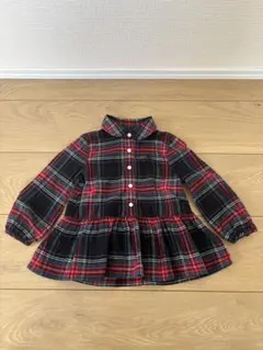 Ralph Lauren チェック柄 長袖シャツ 18M 85cm