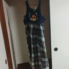 ウィニー・ザ・プー キャミワンピース ネイビー