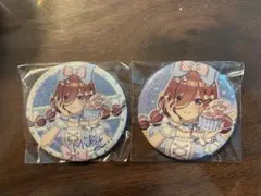 五等分の花嫁∽ トレーディンググリッター缶バッジ アイス屋さん