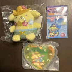 サンリオ NIGHT POOL Happyくじ ポムポムプリン 3点セット