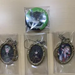 【匿名配送】ツイステ マレウス セベク ケイト 缶バッジ