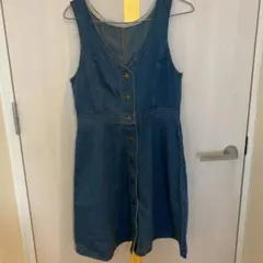 GU ジャンパースカート デニムワンピース S