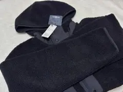 新品【3XL】ENGINEEREDGARMENTS ボアフリーススナップパーカ