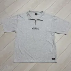 dickies パーカー　半袖　ジッパー　メンズ