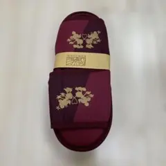 香港ディズニーハリウッドホテル　宿泊アメニティのスリッパ