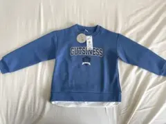 【新品未使用】重ね着風トレーナー 男の子 120cm