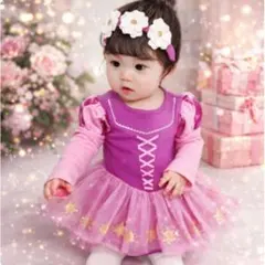 新品 ベビー ロンパース 女の子 長袖 コスプレ ワンピース