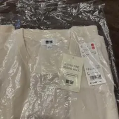 ユニクロ エクストラファインメリノ クルーネックセーター Ｌ