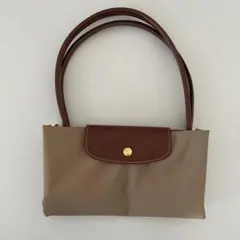 ロンシャン ル プリアージュ オリジナル L ショルダーバッグ (ベージュ)