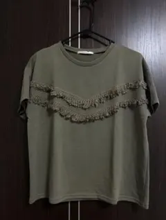 RETRO GIRL レトロガール フリンジ 半袖Tシャツ 美品