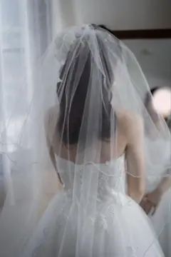 ウェディングベール　ミディアム